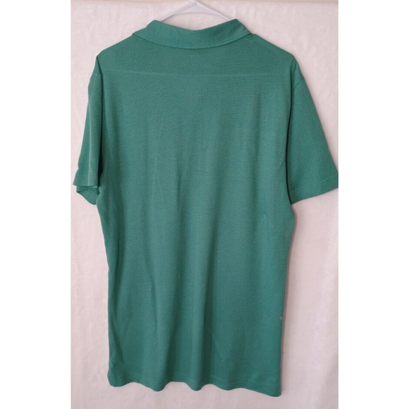 Mack Weldon Micro Mesh Green Pocket Polo Short Sleeve Men’s Size L Large - Picture 2 of 5